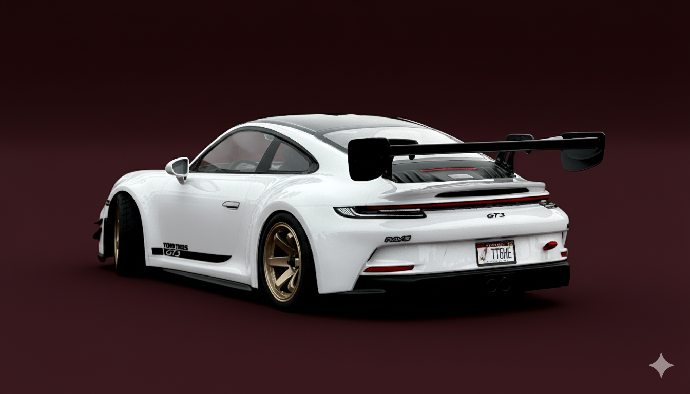 Porsche 911 GT3 (992) Ready-to-Run RC Car, "Prestige" edition - Telemetry Build