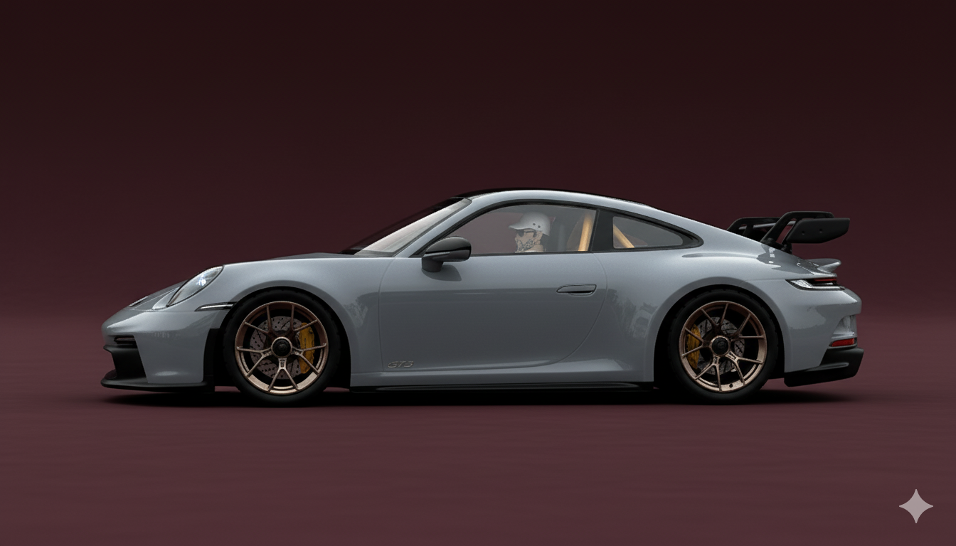 Porsche RC Car Cockpit Set