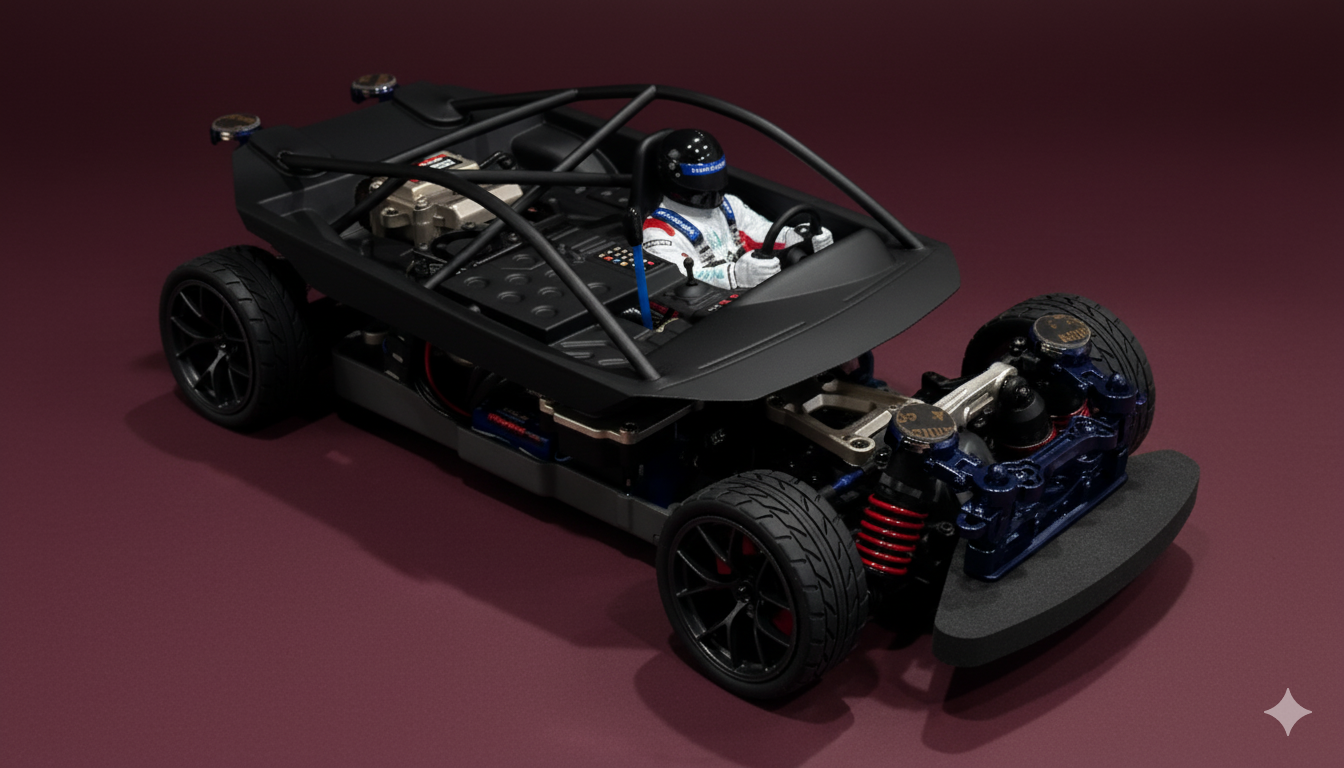 Porsche RC Car Cockpit Set