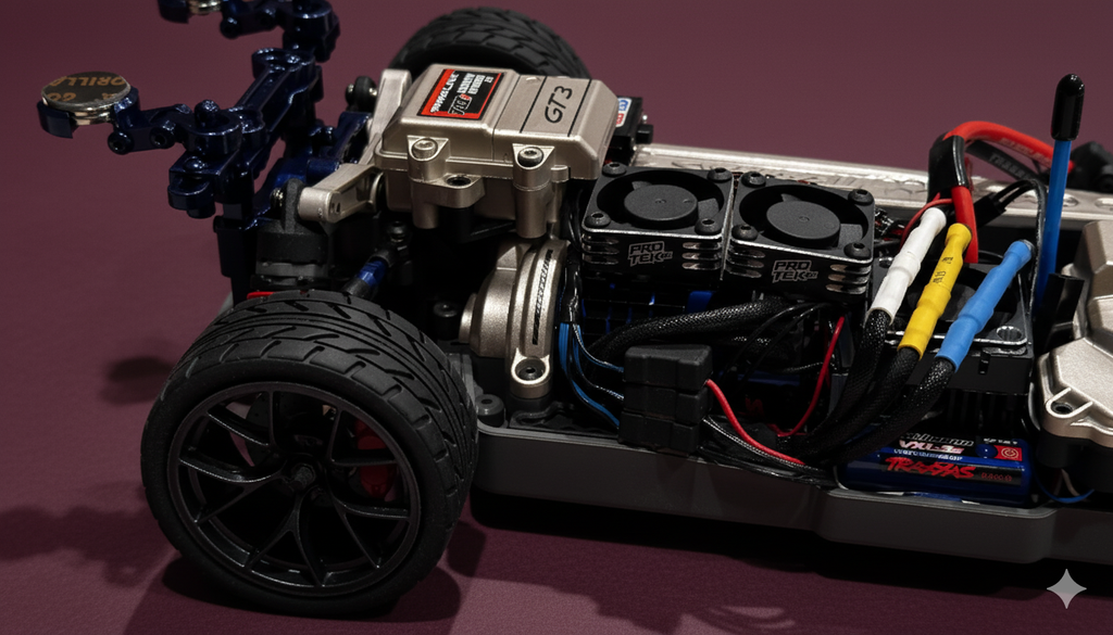 Porsche 911 GT3 (992) Ready-to-Run RC Car, "Prestige" edition - Telemetry Build