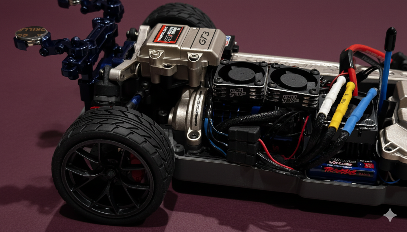 Porsche 911 GT3 (992) Ready-to-Run RC Car, "Prestige" edition - Telemetry Build