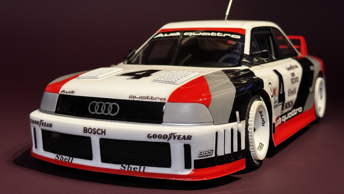 Audi 90 IMSA GTO (1989) — RC Car Replica