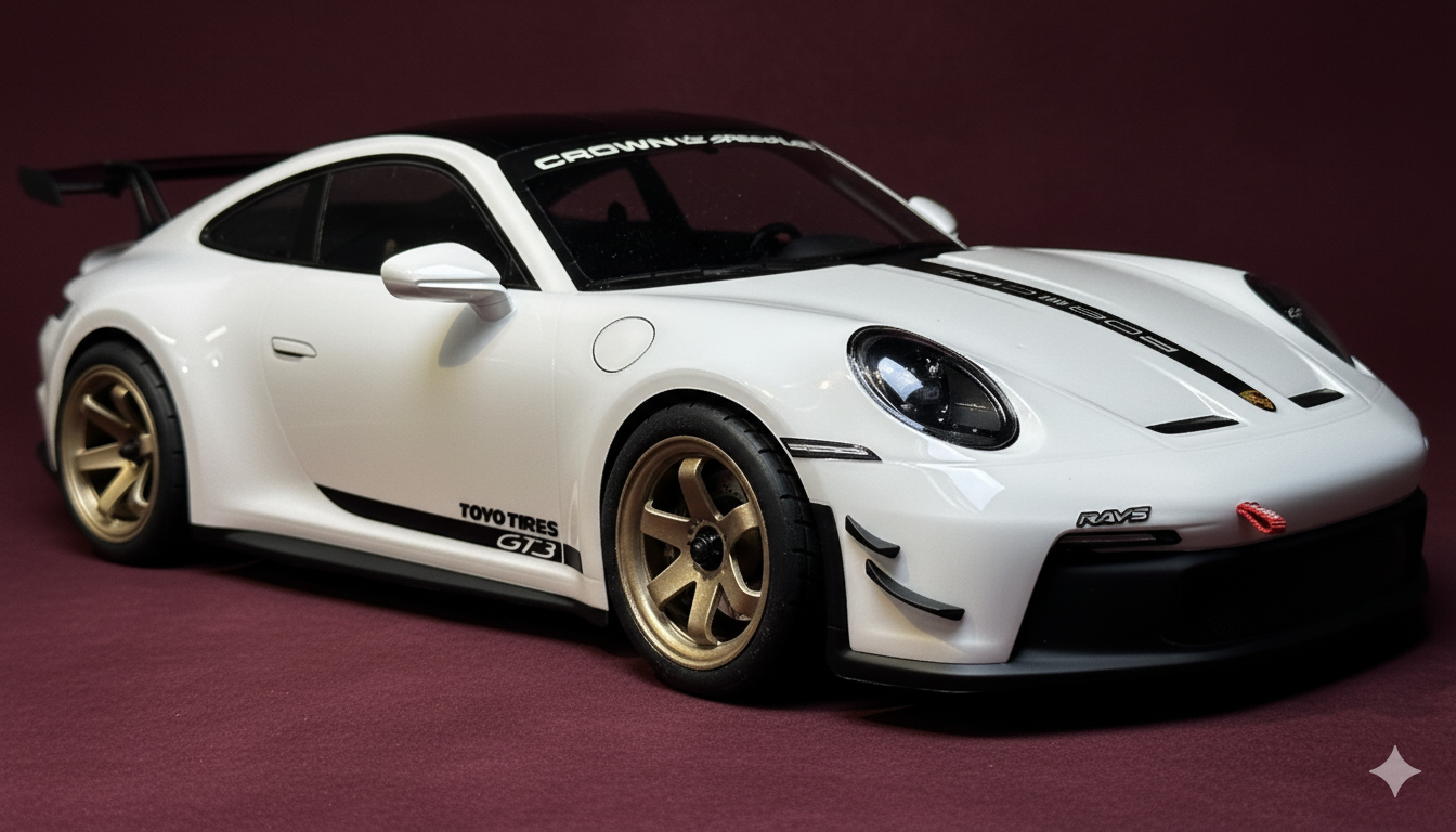 Porsche 911 GT3 (992) Ready-to-Run RC Car, "Prestige" edition - Telemetry Build