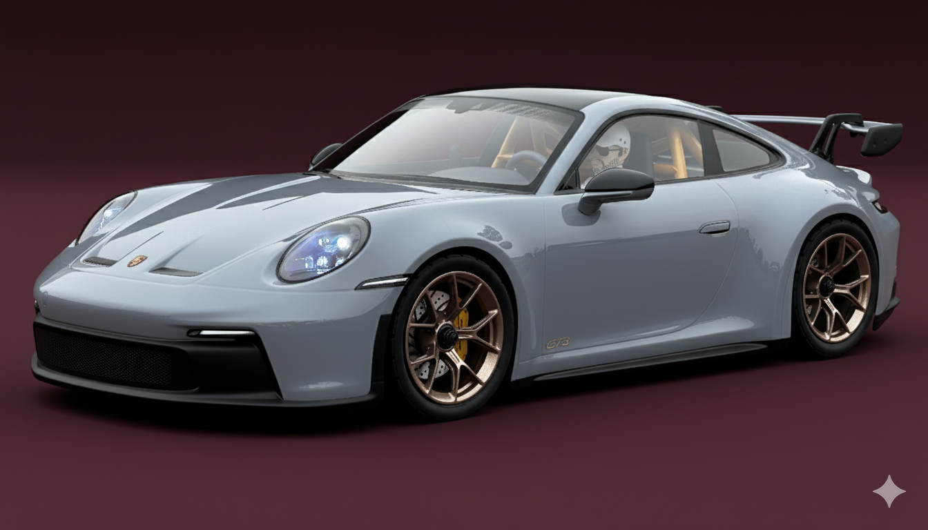 Porsche RC Car Cockpit Set