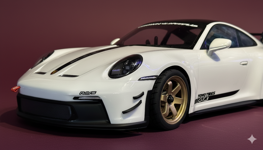 Porsche 911 GT3 (992) Ready-to-Run RC Car, "Prestige" edition - Telemetry Build