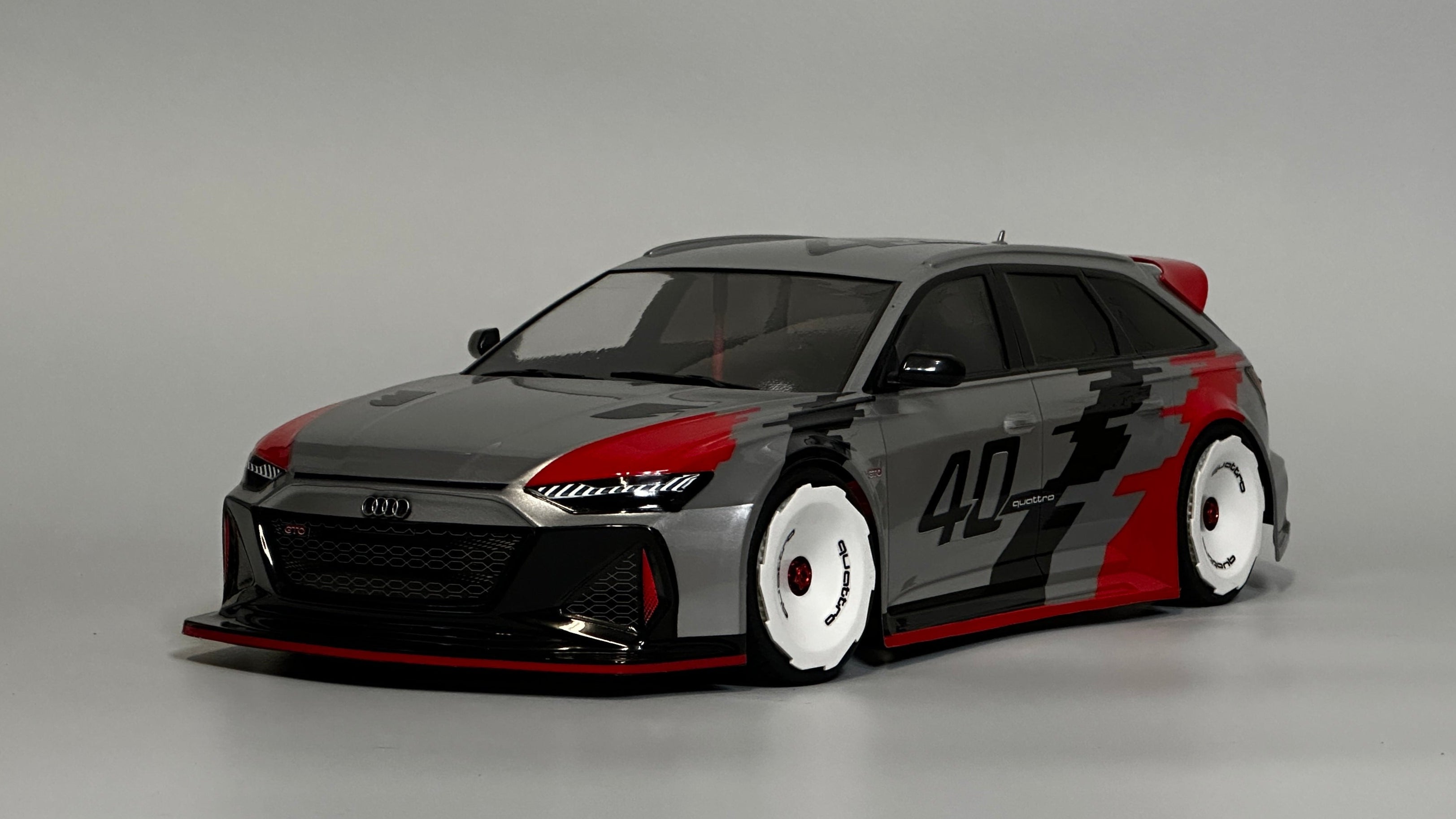 Audi RS6 GTO One-of-One RC Car Replica