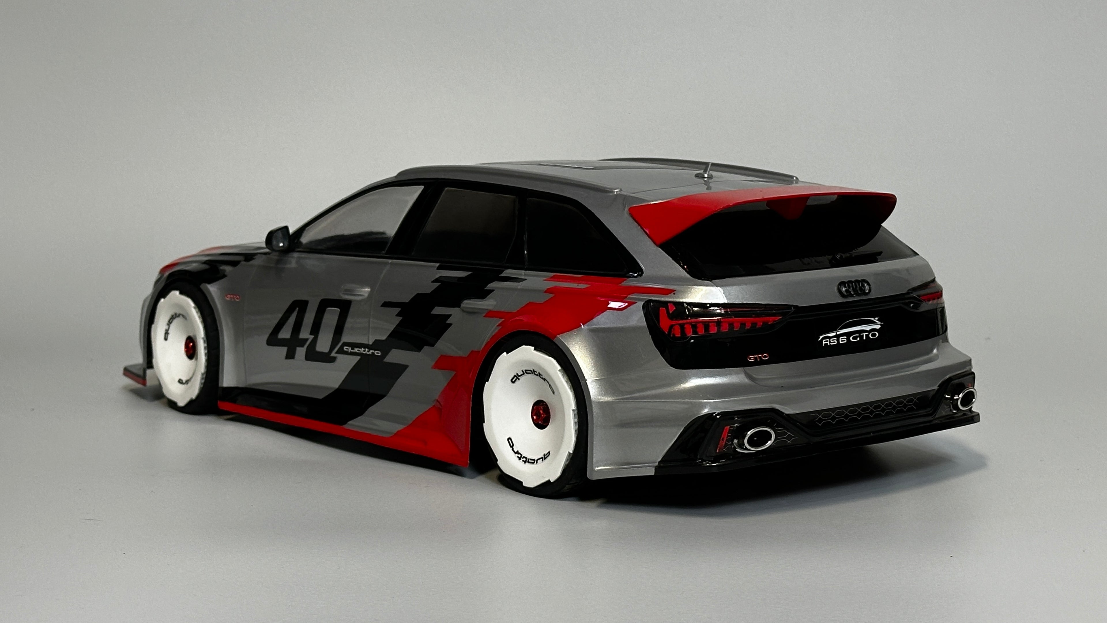 Audi RS6 GTO One-of-One RC Car Replica