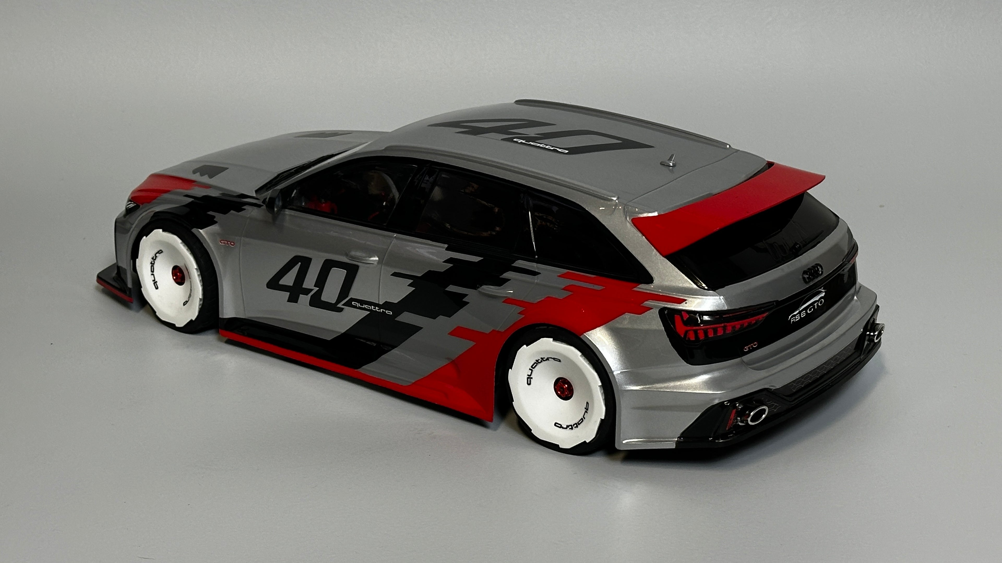 Audi RS6 GTO One-of-One RC Car Replica
