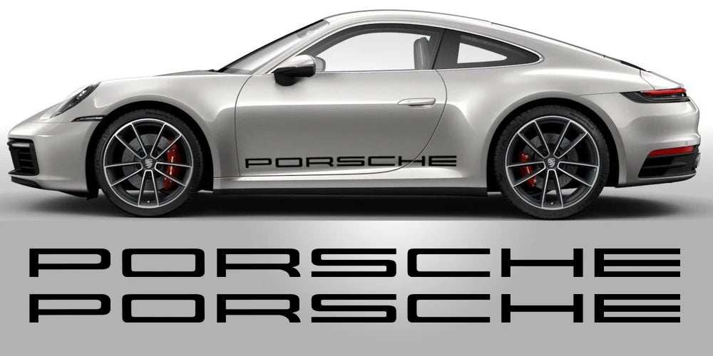 Porsche RC Car Vinyl Decals